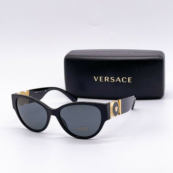 New Versace Women's Black Model Sunglasses - Picture 3 of 7